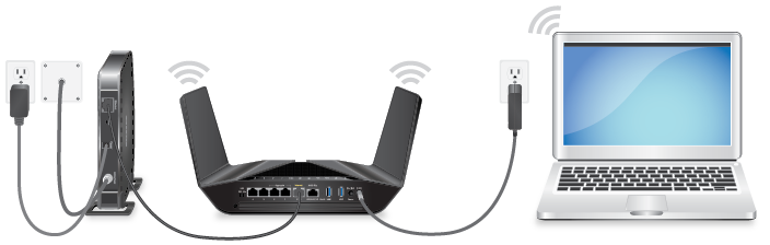 Power Cycling Internet Router
