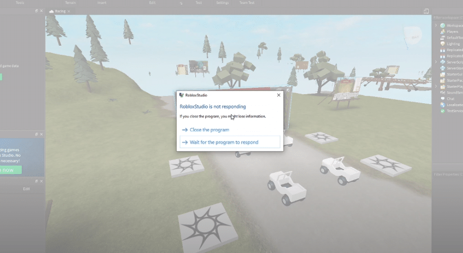 Roblox Game Client Is Not Responding