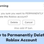How to Permanently Delete a Roblox Account