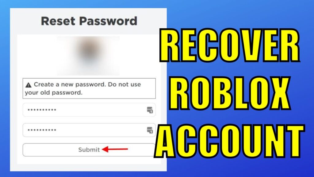 get your Roblox account back without email