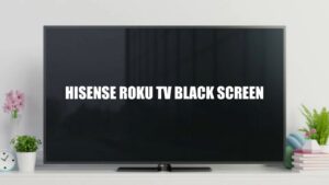 Hisense Roku TV Black Screen