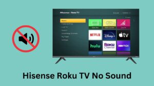 Hisense Roku TV No Sound