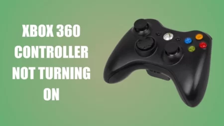 Xbox 360 Controller Not Turning On