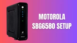 Motorola SBG6580 Setup